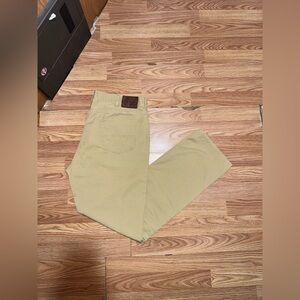 Polo Ralph Lauren Beige Pants Men’s Sz 36x32 Stretch Straight Fit Preppy Classic
